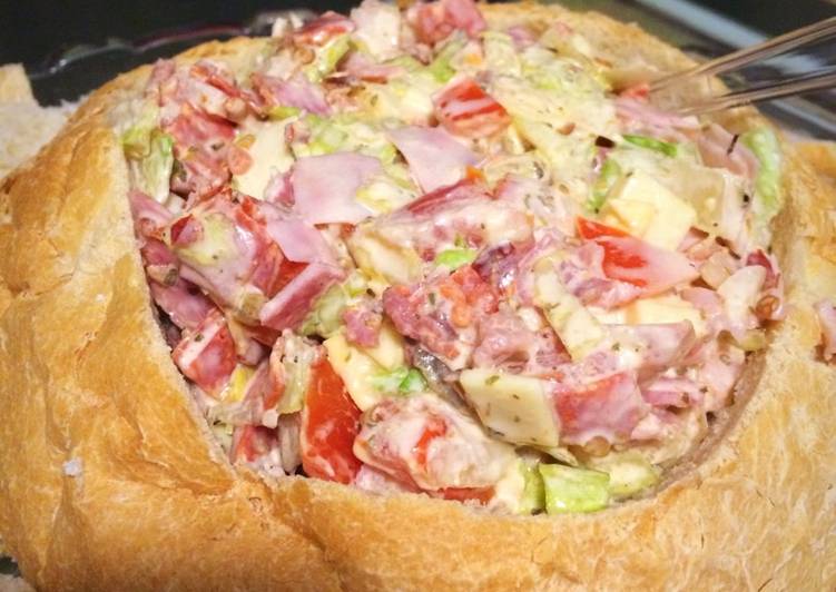 The Simple and Healthy Italian Hoagie Dip