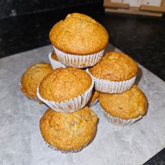 A picture of Banana muffins.