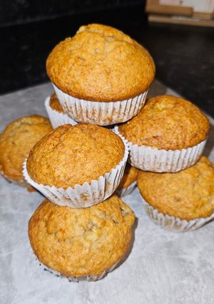 A picture of Banana muffins.