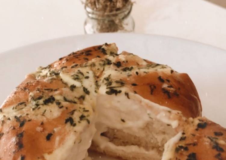 Resep Korean Cream Cheese Garlic Bread Ekonomis Untuk Dijual