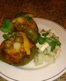 Pimientos Rellenos de Atún A la Vizcaína