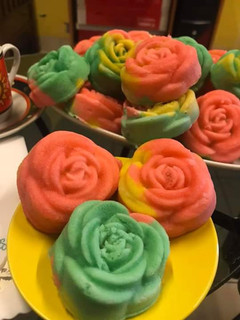 Foto resep Bolu kukus mawar