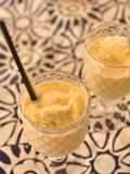 Sorbete de piña colada sin alcohol