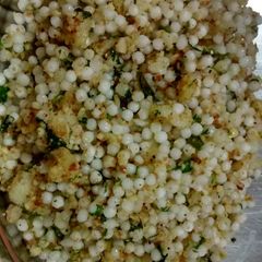 Sabudana khichdi A picture of Sabudana khichdi.
