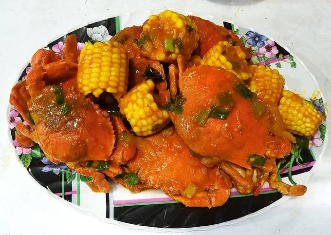 Kepiting Saos Padang