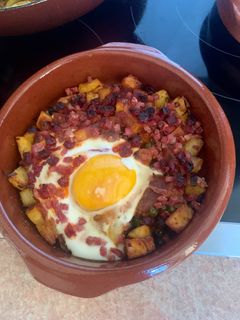 Una foto de Huevos a la flamenca