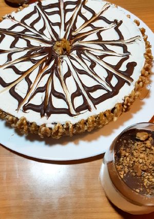 Foto di Cheesecake fragole e nocciolata
