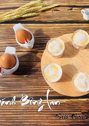 Hình của món Bánh Bông Lan Sữa Chua(công thức k cần phải đánh Trứng).
