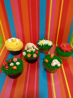 Una foto de Cupcakes de Pascua