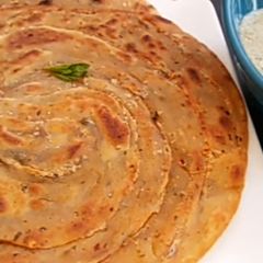 A picture of Masala Paratha.