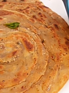A picture of Masala Paratha.