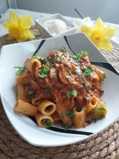 Une photo de Pâtes à la Boscaiola 🇮🇹