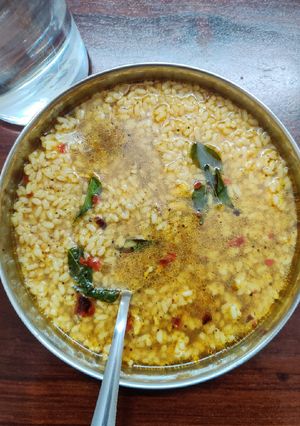 A picture of Pepper garlic instant rasam.