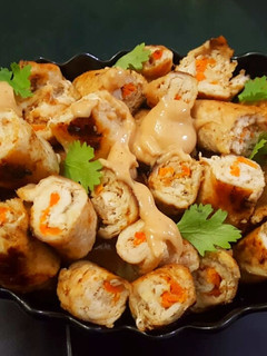 A picture of Stuffed Chicken 😋.