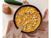 A picture of courgettes pie