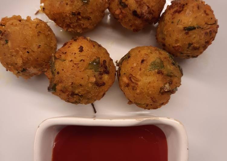 Recipe of Speedy Poha Potato Balls