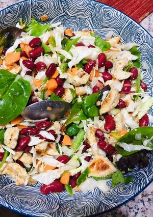A picture of Chicken salad.