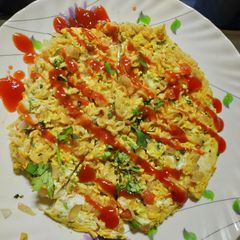 A picture of Maggie omelette.