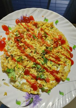 A picture of Maggie omelette.