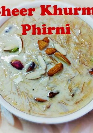A picture of Shree khurma phirni.