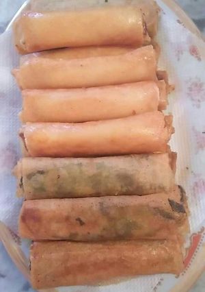 صورة لوصفة بوراك السلق والبطاطا والدجاج