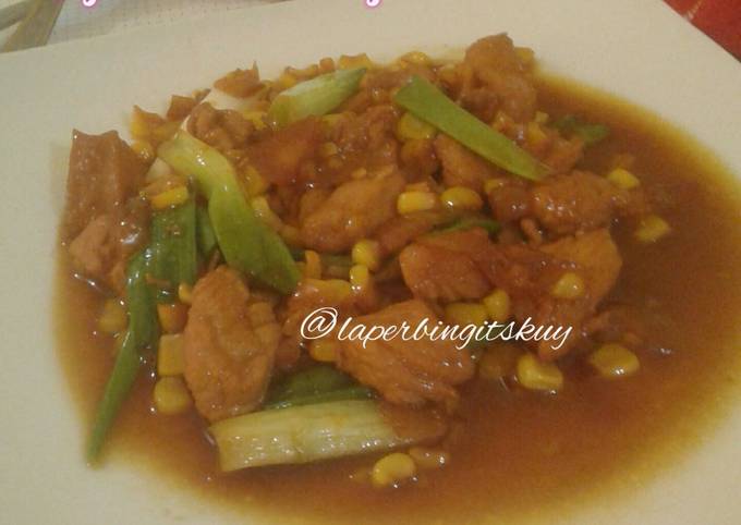 Ayam saus mentega / Chicken sweet butter