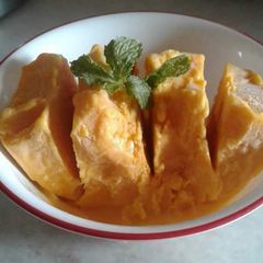 A picture of Mango Icecream.