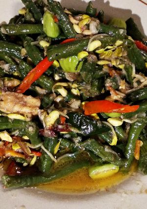 Foto resep Tumis kacang panjang pete