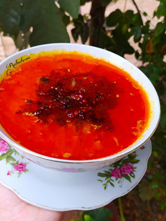 عکسی از دستور سوپ پای مرغ