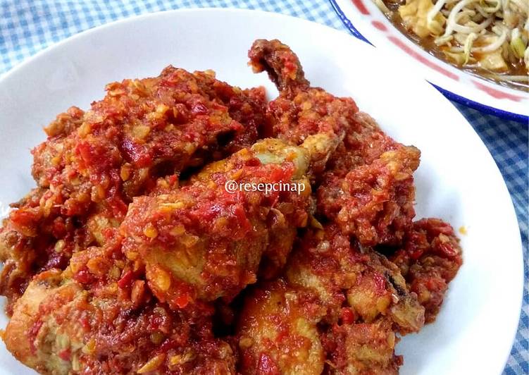 Resep Terbaik Balado Ayam Paling Enak