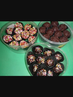 Foto resep Chocolate ball roma kelapa