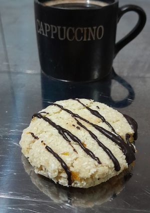 Una foto de Galletita de coco rallado