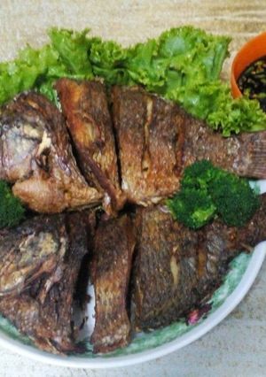 Foto resep Ikan Mujaer Goreng + Sambel Kecap
