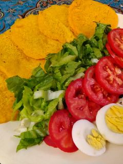 عکسی از دستور نان دال عدس