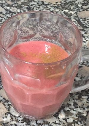 Foto principal de Batido de fresa sano