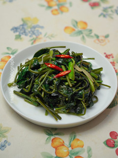 Foto resep Jangan Kangkung (Tumis Kangkung)