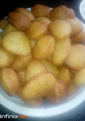A picture of Let's bake cake mandazi.