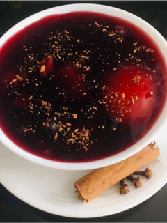 Una foto de Mazamorra morada