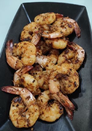 Foto resep Pan Seared Prawn