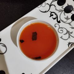 Tomato soup A picture of Tomato soup.