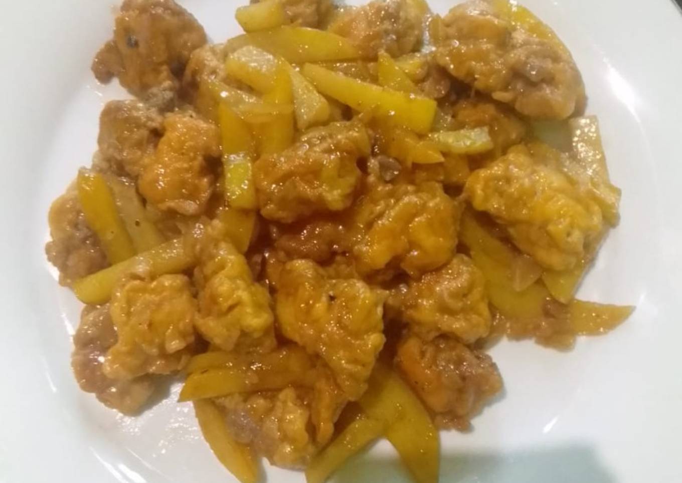 Popcorn Chicken Teriyaki