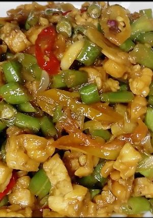 Foto resep Tumis buncis tempe simpel dan UENAK