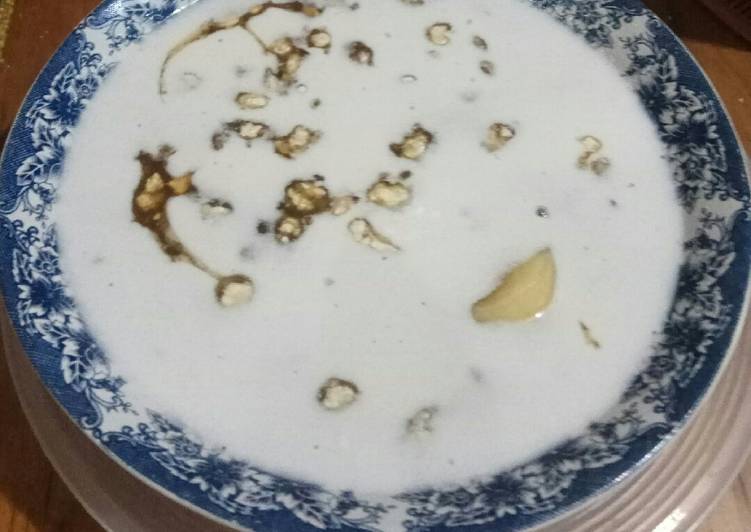 Bubur sagu/Bubur telor kodok