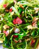 Rau muống bào bóp sổi