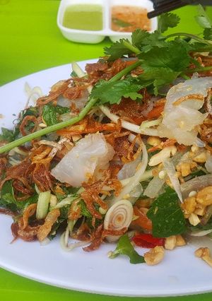 Hình của món Gỏi sứa.