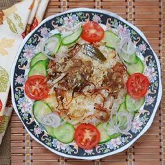 A picture of Mutton Biryani.
