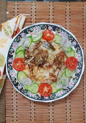 A picture of Mutton Biryani.