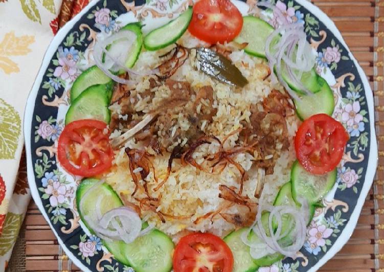 Recipe of Super Quick Homemade Mutton Biryani