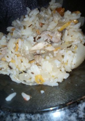 Una foto de Arroz con pollo