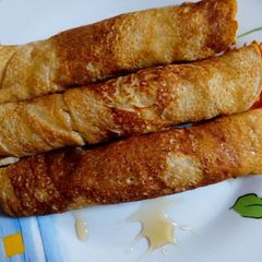 A picture of Banana pancakes.